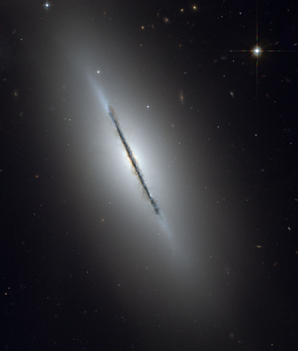 Lenticular Galaxy NGC 5866